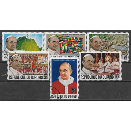 Burundi N° 330/32 334/36 YVERT OBLITERE ( USED )
