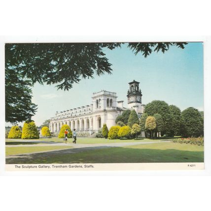 The Sculpture Gallery Trentham Gardens Staffordshire Postcard 4211