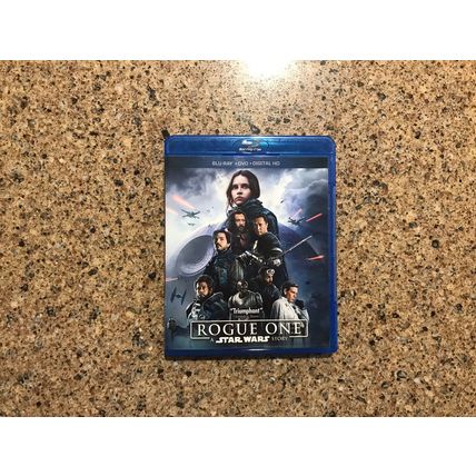 Rogue One: A Star Wars Story BLU RAY DVD Gareth Edwards Jones Luna Vader