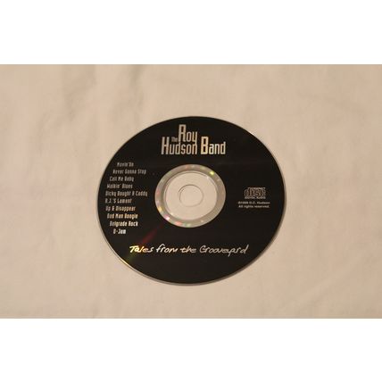 The Roy Hudson Band 5" CD Album-TALES FROM THE GROOVEYARD