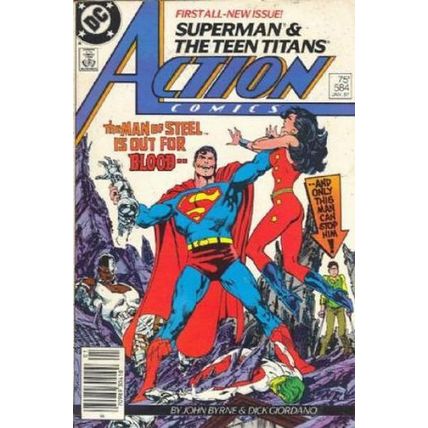 Action Comics (Vol 1) # 584 VFN MODERN AGE COMICS