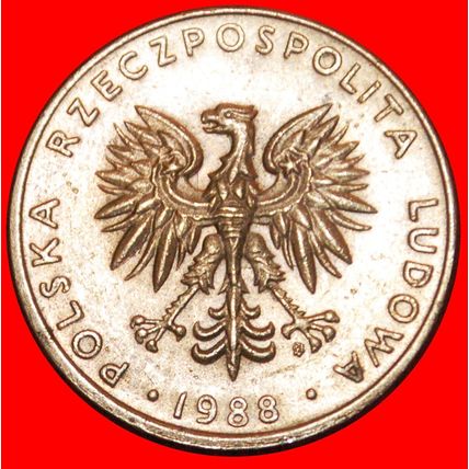 STARS ON EAGLE: POLAND ★ 20 ZLOTY 1988★LOW START★NO RESERVE
