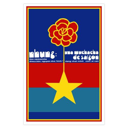 Movie Poster for film"SAIGON Girl"Vietnam flower.Political.American.Cold war
