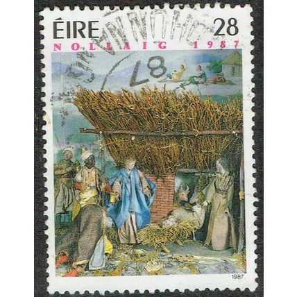Ireland 1987 Christmas 28p Multicoloured SG683 FU