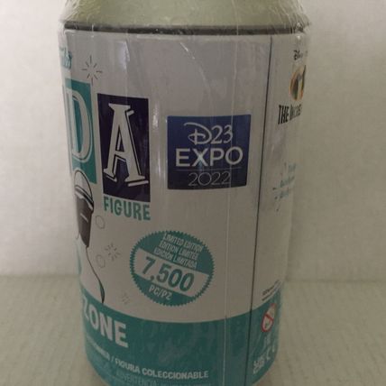 NEW 2022 Disney D23 Expo Exclusive Incredibles Frozone Funko Soda Figure
