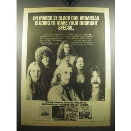 1975 Black Oak Arkansas Albums Advertisement - On March 21