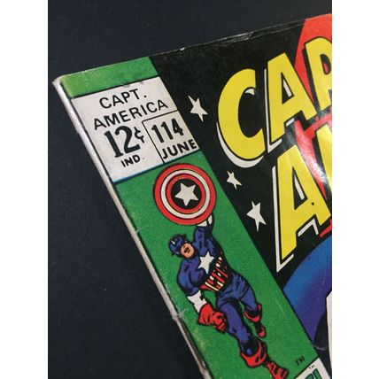 Captain America #114, Okay Condition