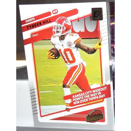 2021 Panini Donruss TYREEK HILL (Chiefs) Highlights #HI-1