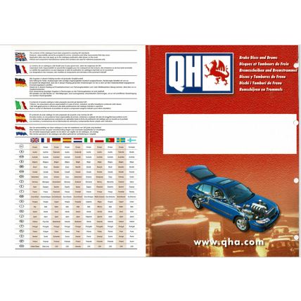 Quinton Hazell Brake Discs And Drums Parts Catalogue QH15 2001 PDF