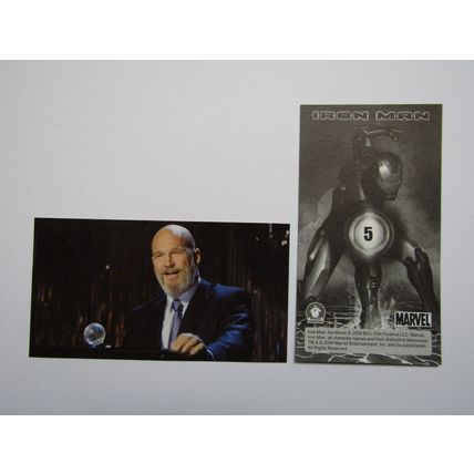 Marvel - Iron Man The Movie 2008 - Preziosi Sticker Drop-down Choice (e18)
