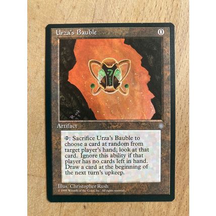 Magic the Gathering MTG CCG: Ice Age - Urza's Bauble (B) 1995 WotC