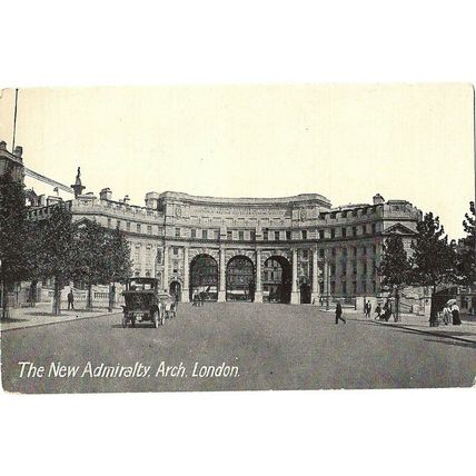 NEW ADMIRALTY ARCH, LONDON, EARLY 1900s, Postcard