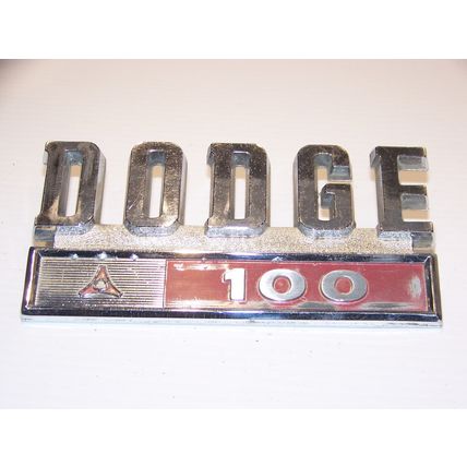 1969 1970 1971 DODGE TRUCK 100 EMBLEM OEM #2833755 POWER WAGON