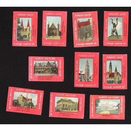 Matchbox Labels : Set Dutch Buildings
