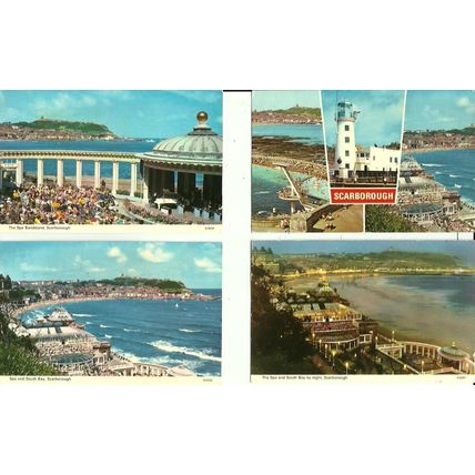 Yorkshire SCARBOROUGH Twenty 1960's-1980's Postcards (Various Publishers)