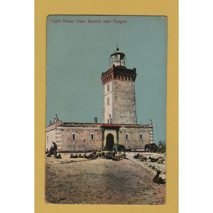 Light House Cape Spartel near Tangier - Postally Unused - V.B Cumbo Postcard.
