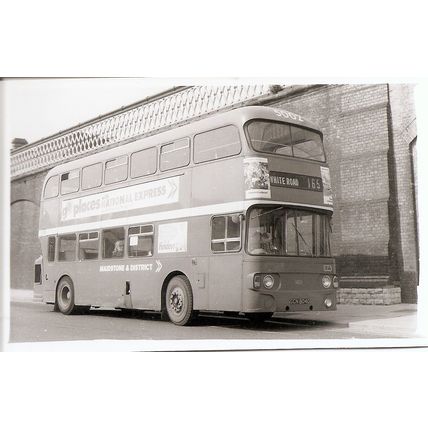 Black & White Photo of Maidstone & Dist. Motor Services Ltd. - GCN 804G ex N Gen