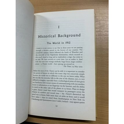 2009 1ST EDITION "LOST VOICE FROM THE TITANIC" ORAL HISTORY HARDBACK BOOK (P4)