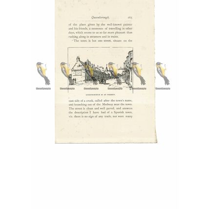 Queenborough, Kent (1888), Book Illustration (Print), 1889