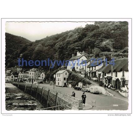 Mars Hill, Lynmouth, Devon, England, 1962, Postcard