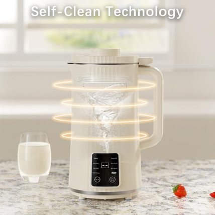 8 in 1 Automatic Nut Milk Maker, 40Oz Plant Based Milk Machine for Homemade Almo