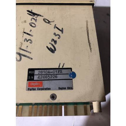 DIGITEC 2810A-01FX DIGITAL PANEL METER 2810A-O1FX,TO
