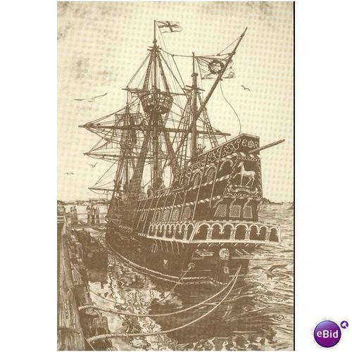 GB Postcard - "Golden Hind 11"