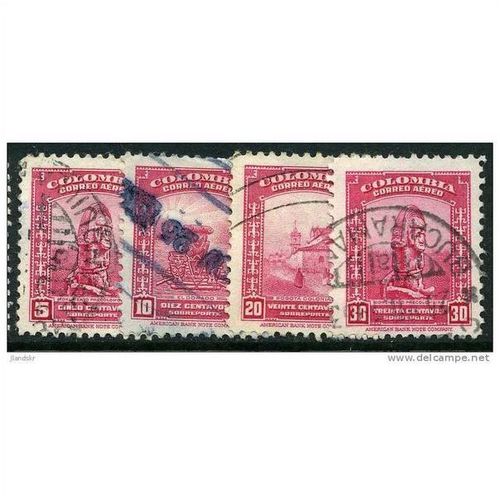 1952 Michel 629/632 - fine used (o)