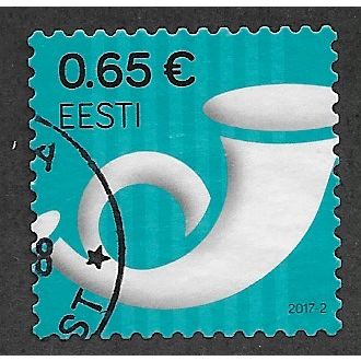 EST 2017 €0.65 (S/A) 'POST HORN' FINE USED (EBID63-702)