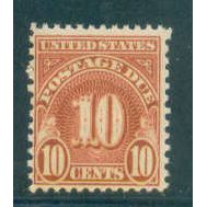 J84 10c Postage Due Barely Clears MNH Q3265