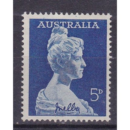 AUSTRALIA 1961 BIRTH CENTENARY DAME NELLIE MELBA 5d MINT SG340