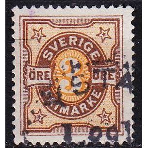 SCHWEDEN SVERIGE [1892] MiNr 0052 ( O/used )