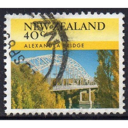 New Zealand 1985 Bridges - Alexandra Bridge 40c Used