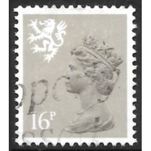 1958-67 Scotland Definitive - SG S42 16p Elizabeth C5
