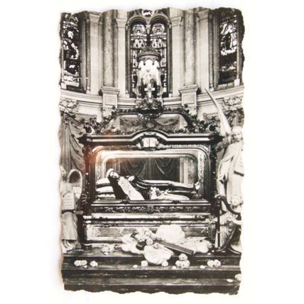 1959 postcard Chasse de Sainte Therese de L'Enfant Jesus