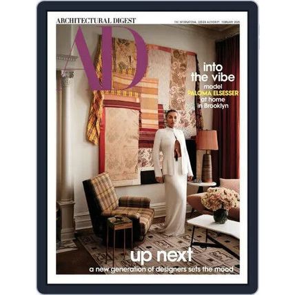 ARCHITECTURAL DIGEST-FEBRUARY 2025-PALOMA ELSESSER-NEW-FAST SHIPPING