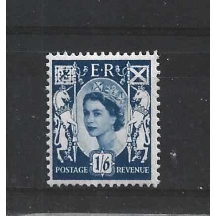 Scotland.S6 1s 6d Grey-Blue.Mounted Mint.Aug25a