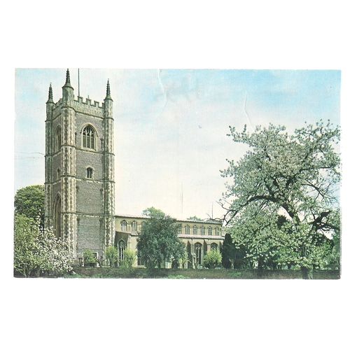 ST. MARY'S CHURCH, DEDHAM, COLCHESTER, ESSEX , vintage postcard unposted =