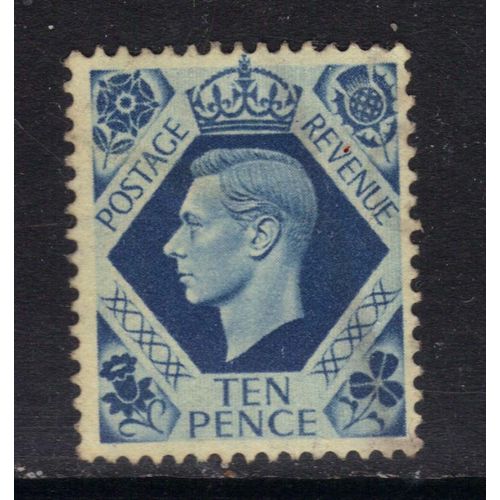 GB 1939 KGV1 10d Turquoise Blue SG 474 ( G902 )