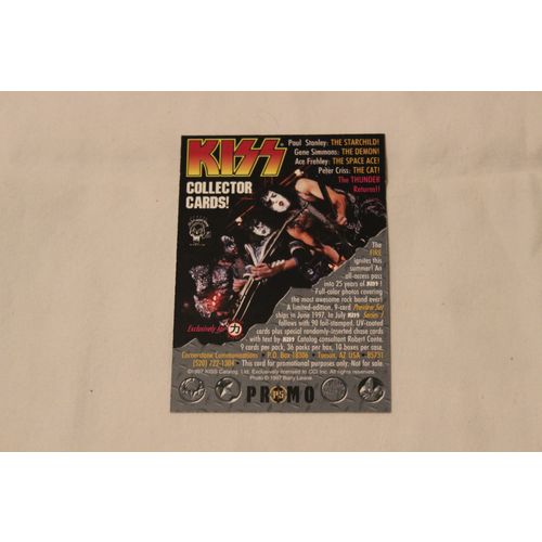 1997 KISS Series 1 Exclusive BOOK Promo NO. P5