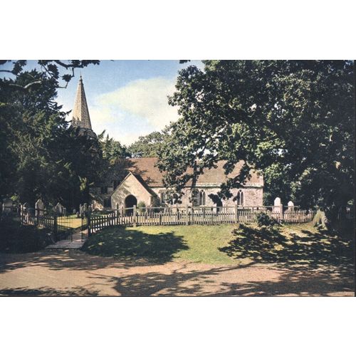 GB Postcard - Brockenhurst Parish Church, Hampshire