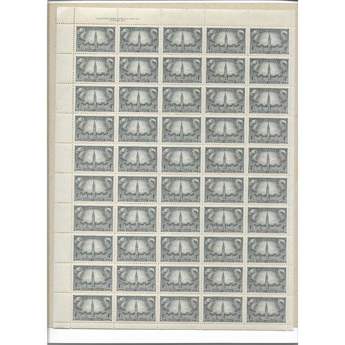 1948 SG 411 - MNH (**) - FULL SHEET of 50