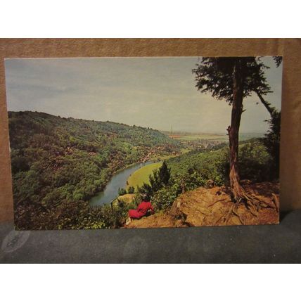 SYMONDS YAT, HEREFORDSHIRE unused vintage postcard Plastichrome =