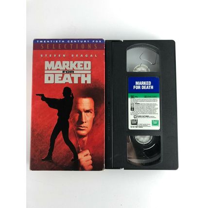 Marked for Death VHS Video Tape Steven Seagal, Joanna Pacula