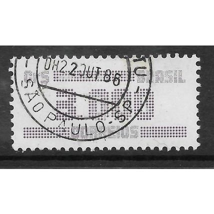 BRAZIL 1985 3000CR LILAC NUMERAL SG 2156 FINE USED