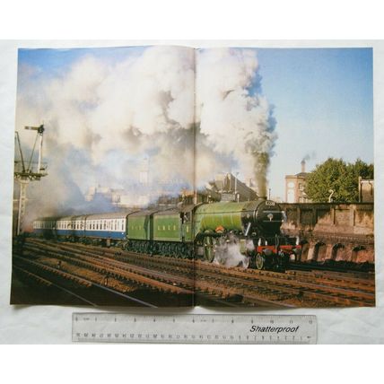 1970s poster Flying Scotsman