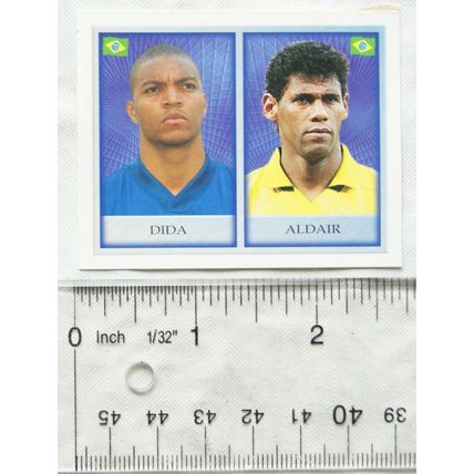 1998 Merlin England sticker 177 Brazil, Dida & Aldair