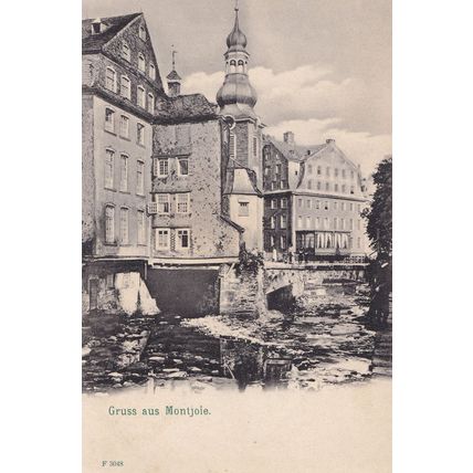 Gruß Gruss Aus Montjoie Austria Postcard