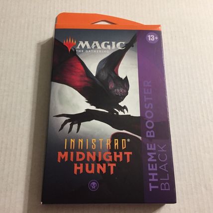 New Magic the Gathering Innistrad Midnight Hunt Black Theme Booster - 35 Cards