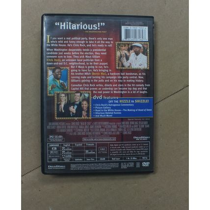 Head of State (DVD, 2003, Full Screen Frame)